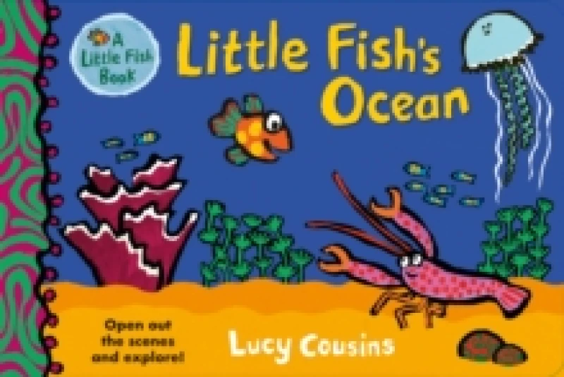 Image of Lucy Cousins Little Fish's Ocean Book Multi unisex