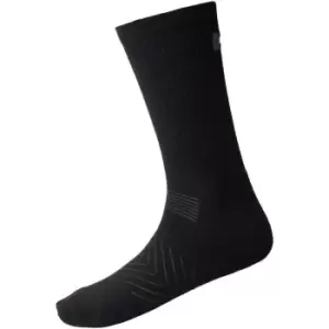 Image of Helly Hansen Manchester Work Sock Black Pack of 3