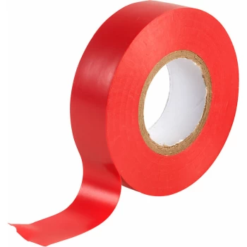 Image of Ultratape - Red PVC Electrical Insulating Tape 19mm x 20m