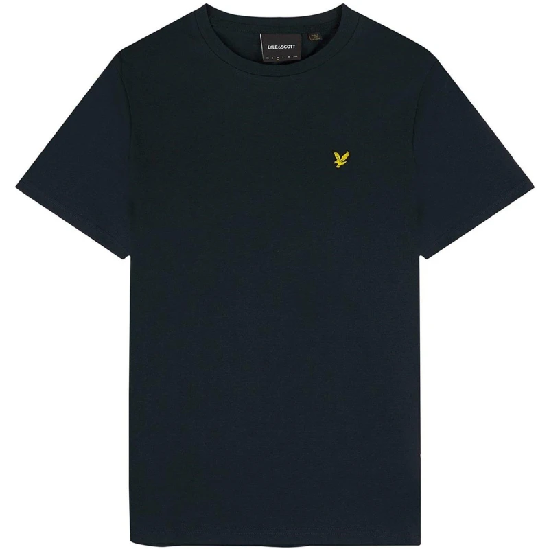 Image of Lyle & Scott Lyle & Scott Classic T-Shirt Navy - Lyle & Scott - Size: M40 Navy Male M40 LS14701