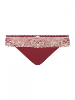 Image of Wacoal Frivole Tanga Red