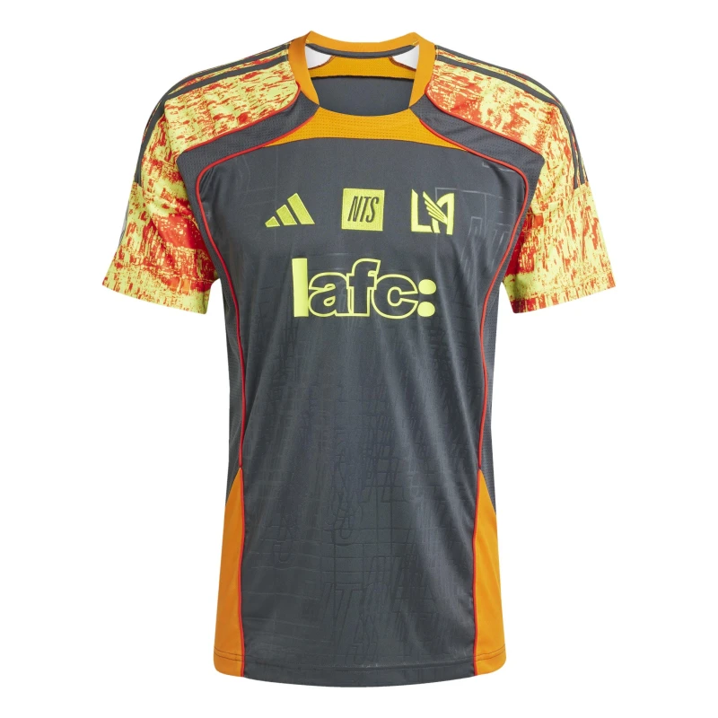 Image of adidas Mens adidas LAFC x NTS Shirt 2025 Dark Grey male S