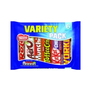 Image of Nestle Variety 6 (Pack Chocolate Bars 264g 12297992