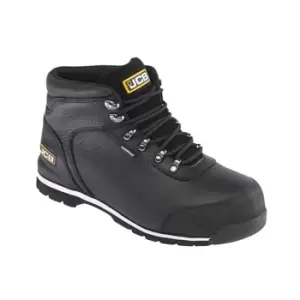 Image of JCB 3CX Black Waterproof Hiker Style Safety Boot - Size 10