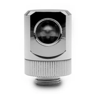 Image of EK Water Blocks EK-Torque Angled 90 Rotary Fitting - Nickel