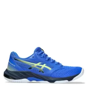 Image of Asics Netball Ballistic FF Mens Indoor Court Shoes - Blue