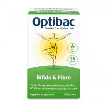 Image of OptiBac Probiotics Bifidobacteria & Fibre 30 sachet