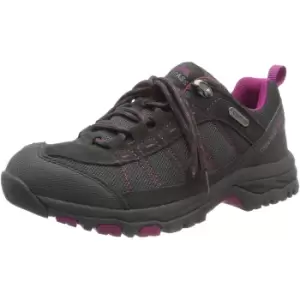 Image of Trespass Womens/Ladies Scree Lace Up Technical Walking Shoes (4 UK) (Castle)