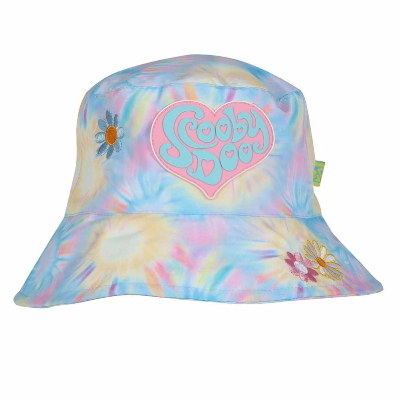 Image of Scooby Doo Tie Dye Bucket Hat Multi unisex