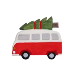 Image of Wooden Camper Van Hanging Decoration