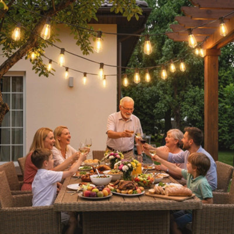 Image of Homcom 50 LED Curtain Lights, Ip44 Waterproof Fairy Curtain Lights, Warm White