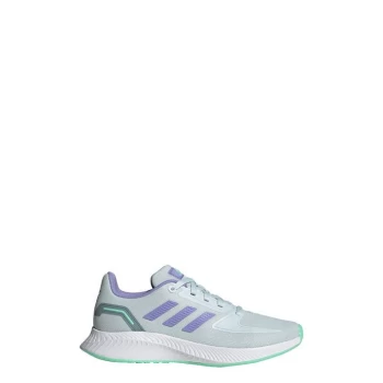 Image of adidas Runfalcon 2.0 Shoes Kids - Blue Tint / Light Purple / Pul