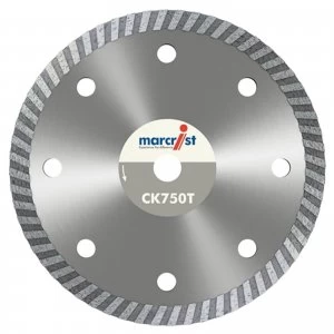 Image of Marcrist CK750T Ultra Thin Turbo Tile Diamond Cutting Disc 115mm
