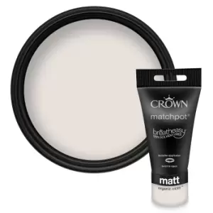 Image of Crown Matt Emulsion Paint Organic Cloth Tester - 40ml
