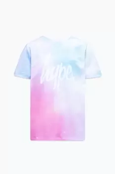 Image of Pastel Fade Script T-Shirt