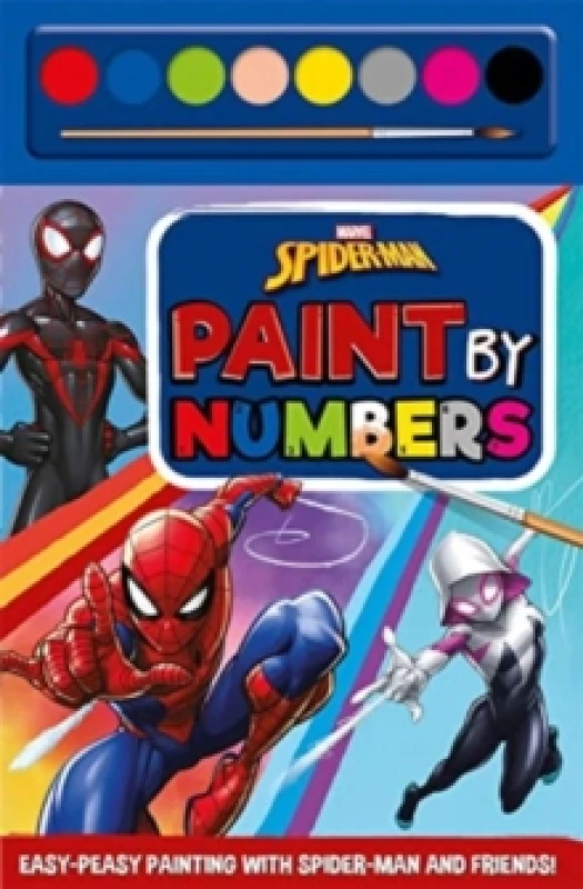 Image of Marvel Spider-Man: Paint By Numbers Paperback / softback