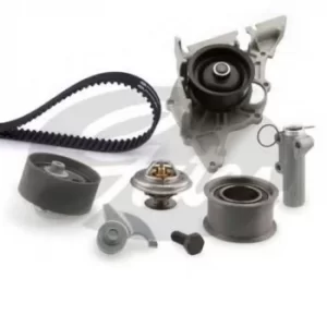 Image of Powergrip Water Pump Kit Plus Thermostat Gates KP2TH25493XS-1
