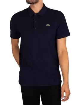 Image of Sport Cotton Blend Ottoman Polo Shirt