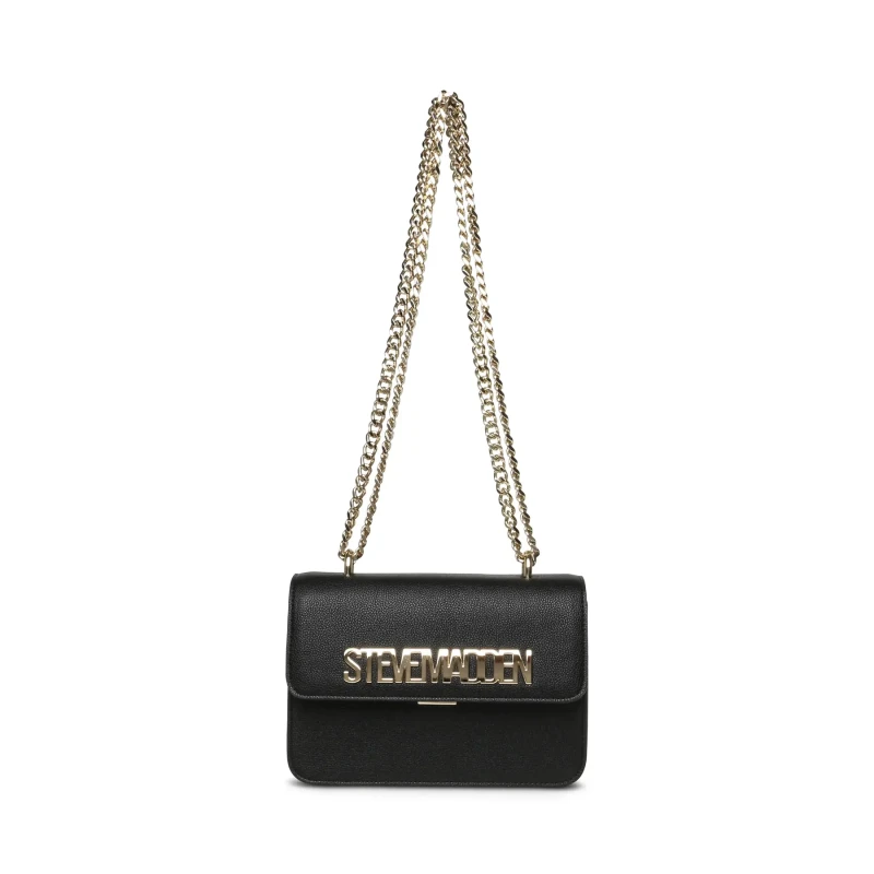Image of Steve Madden Shoulder Bag Steve Madden Stakes-2 Noir Unisex TU