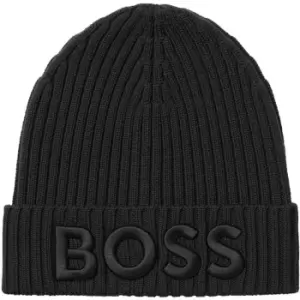 Image of Boss Boss Zaryan Beanie Womens - Black