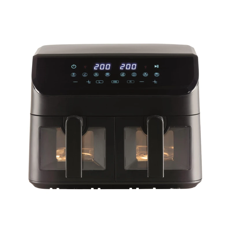 Image of EGL 9L Dual Drawer Air Fryer Black unisex 9L