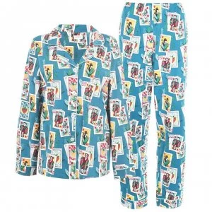 Image of Bedhead Friday Card Pyjama Set - Fridas Cards