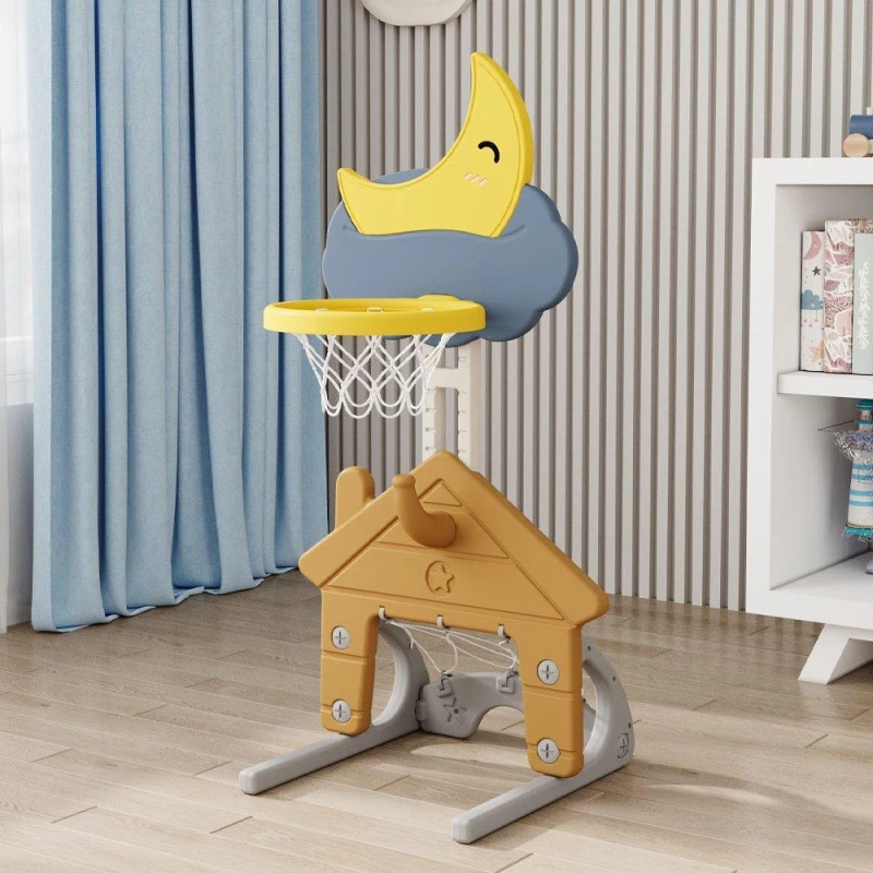 Image of KIDKID 3-in-1 Sports Activity Centre Brown unisex One Size