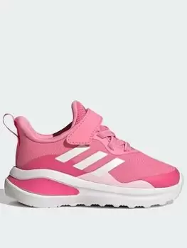 Image of adidas Infant Fortarun, Pink/White, Size 6