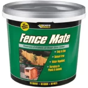 Image of Everbuild Shed & Fence Mate, Rustic Red 5 Litre Plastic Bucket