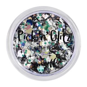 Image of Barry M Cosmetics Pick 'N' Glitz, Boo Glitter Pot - Black
