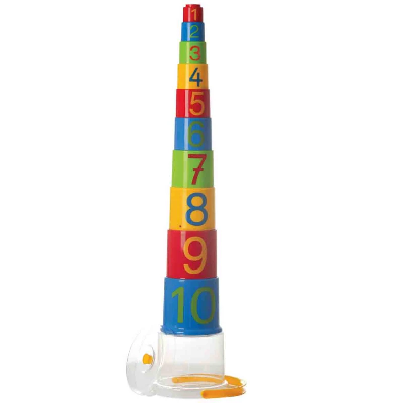 Image of Gowi Toys Stacking Pyramid Numbers Multi unisex