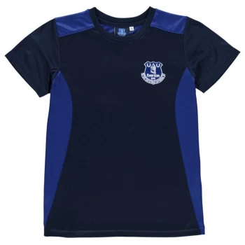 Image of Source Lab Everton T Shirt Junior Boys - Blue