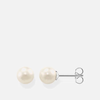 Image of Thomas Sabo Womens Pearl Stud - Silver