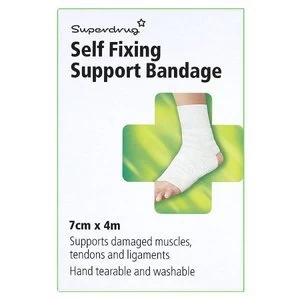 Image of Superdrug Self Fixing Bandage 7cm x 4m