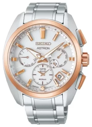Image of Seiko SSH104J1 Astron Global Active TI White Dial Watch