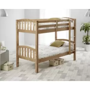 Image of Mya Bunk Bed Pine With Pocket Sprung Mattresses