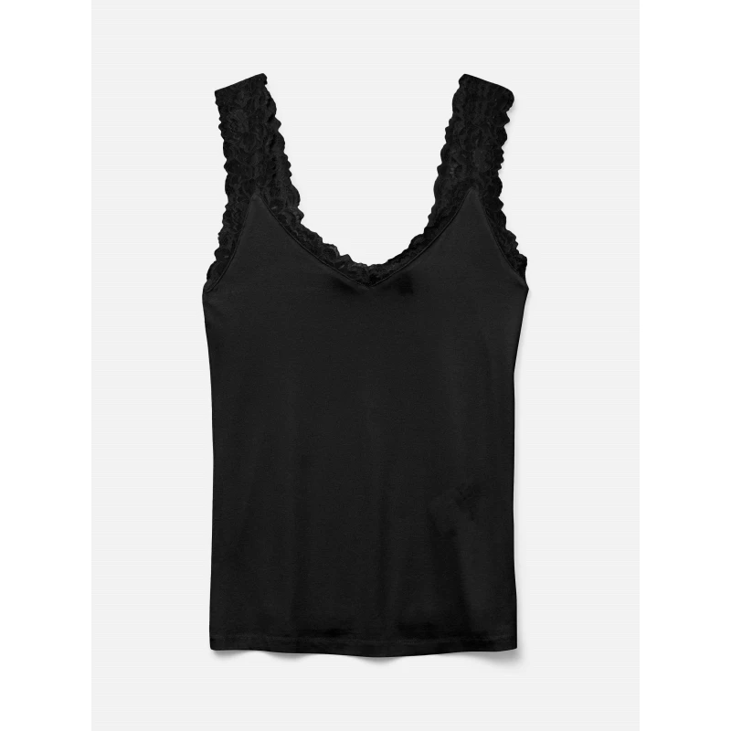 Image of Vero Moda VM Rosa SL Top Ld62 Black female 12 (M)