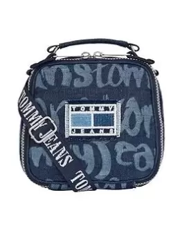Image of Tommy Jeans Tommy Jeans Heritage Denim Crossbody - Blue