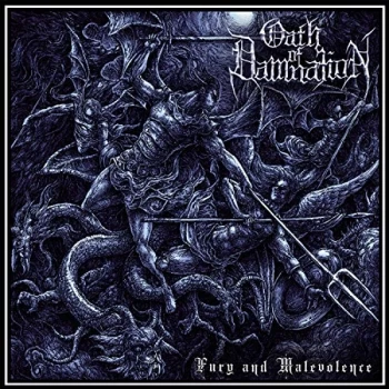 Image of Oath of Damnation - Fury and Malevolence CD
