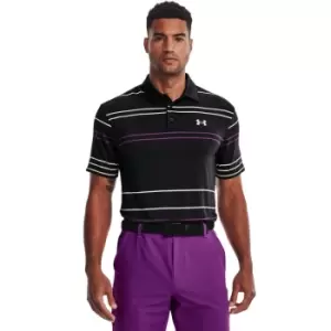 Image of Under Armour 2022 Mens Playoff Polo 2.0 Black Polo - L