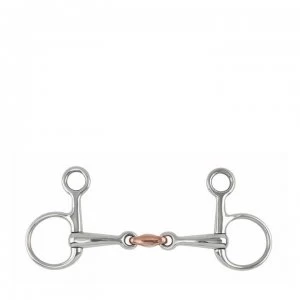 Image of Shires Hanging Cheek Copper Lozenge Snaffle