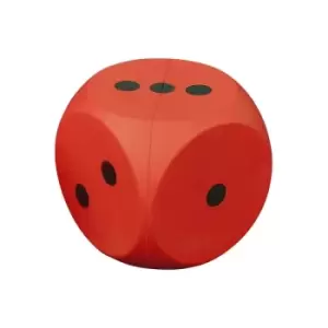 Image of Coated Foam Dice Red