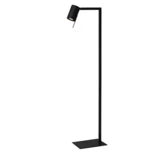 Image of Lesley Modern Floor Reading Lamp - 1xGU10 - Black