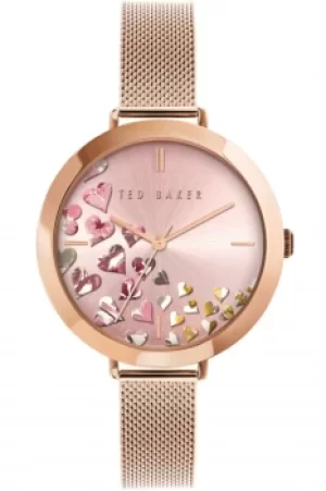 Image of Ted Baker Ladies Ammy Hearts Watch BKPAMF107UO