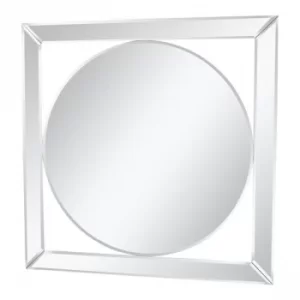 Image of Bevelled Edge Deco Style Mirror 60cm
