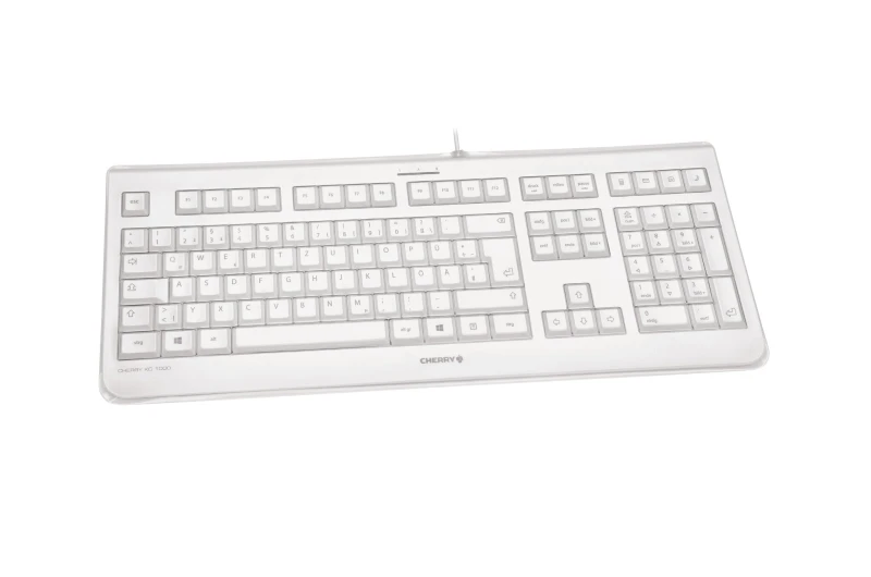 Image of Cherry CHERRY KC 1068 keyboard Universal USB AZERTY French Grey JK-1068FR-0