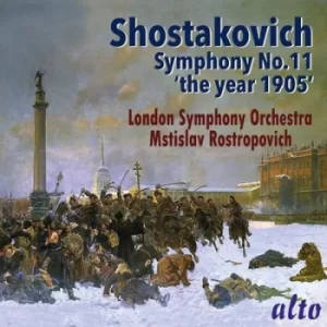 Image of Shostakovich Symphony No 11 The Year 1905 by Dmitri Shostakovich CD Album
