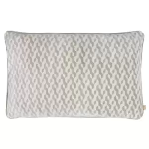 Image of Kai Dione Geometric Cushion Cover (One Size) (Opal)
