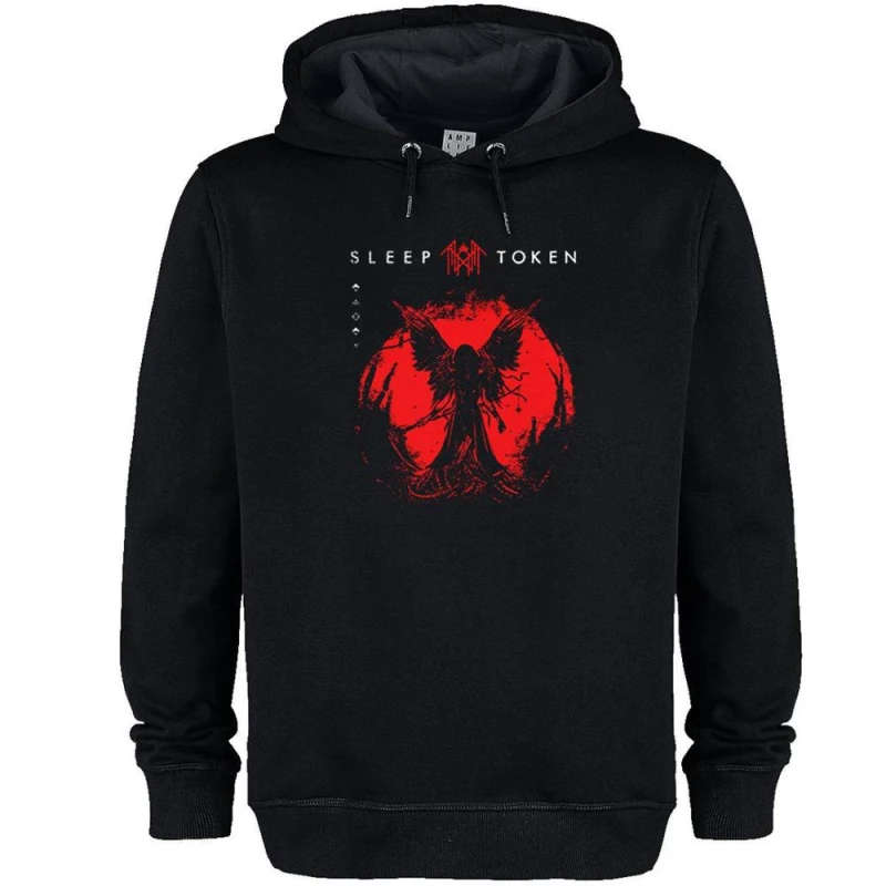 Image of Amplified Mens Take Me Back To Eden Sleep Token Hoodie in Black Size: XS Black Male XS