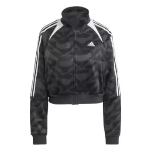 Image of adidas Tiro Suit Up Lifestyle Track Top Womens - Black
